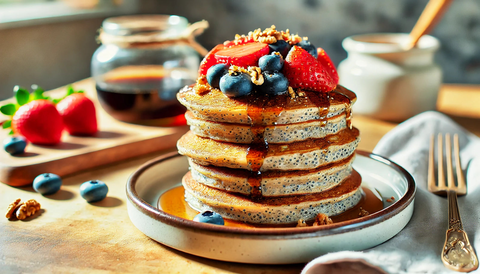 Vegane Chia-Pfannkuchen